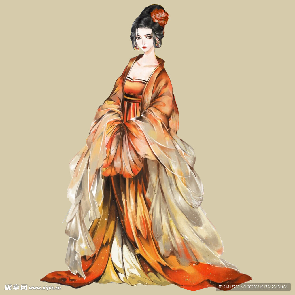 唐代華服女子形象