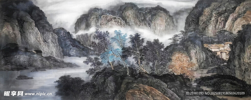 國畫山水