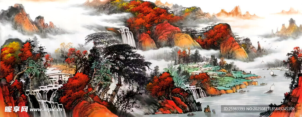 國(guó)畫(huà)山水