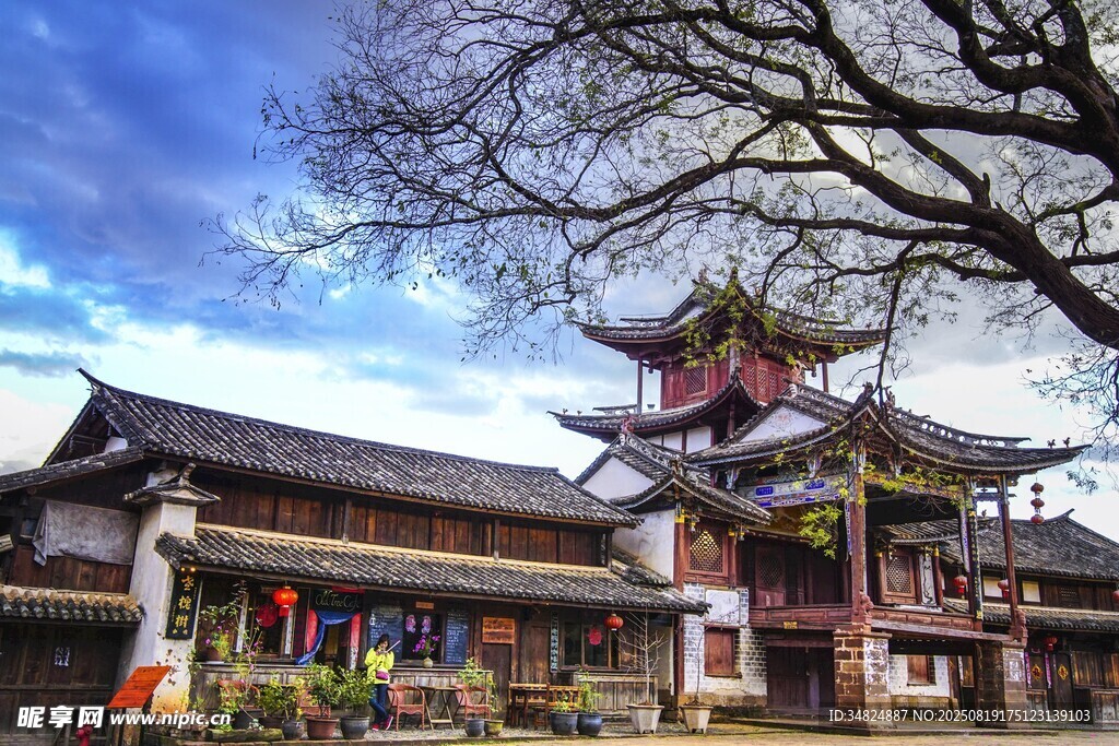 古色古香中式傳統(tǒng)建筑