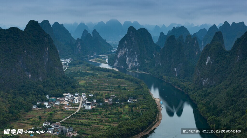 漓江山水壯麗風光