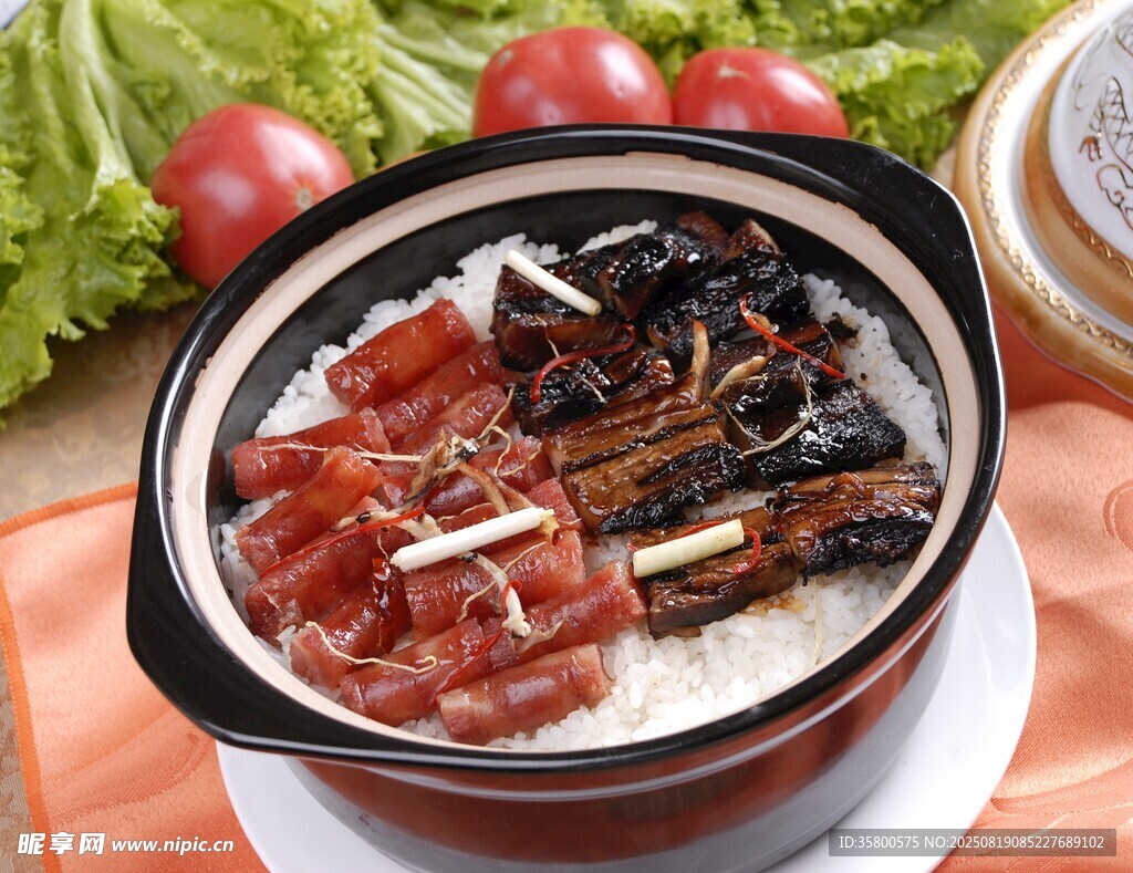 美味臘味煲仔飯