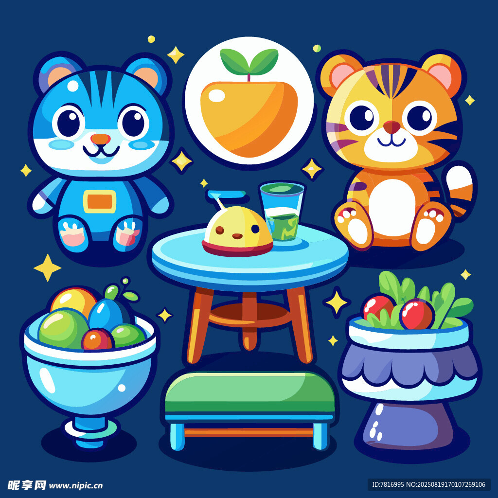 萌貓與美食的歡樂聚會
