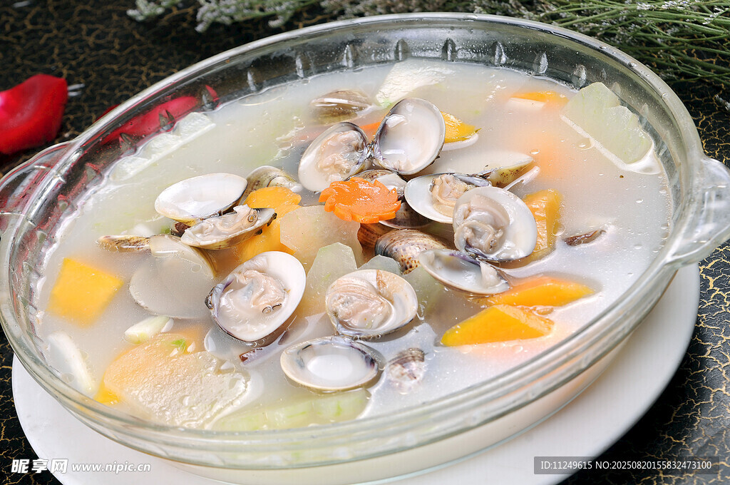 養(yǎng)生文蛤煮木瓜