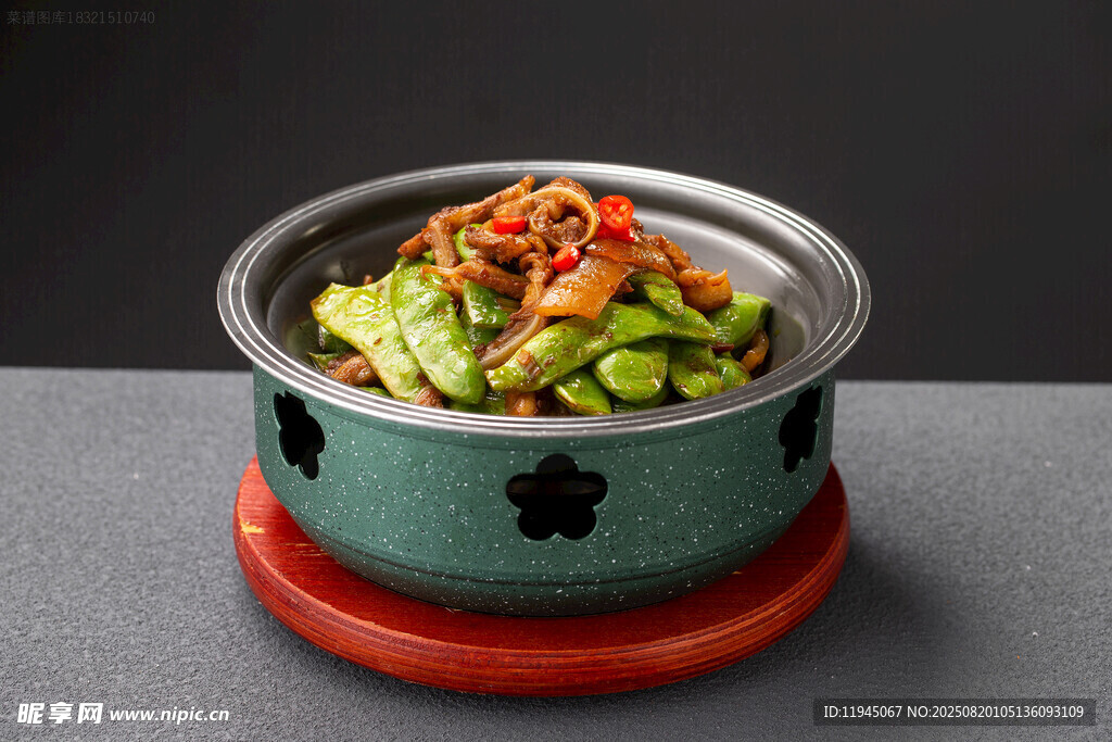 油燜豆角
