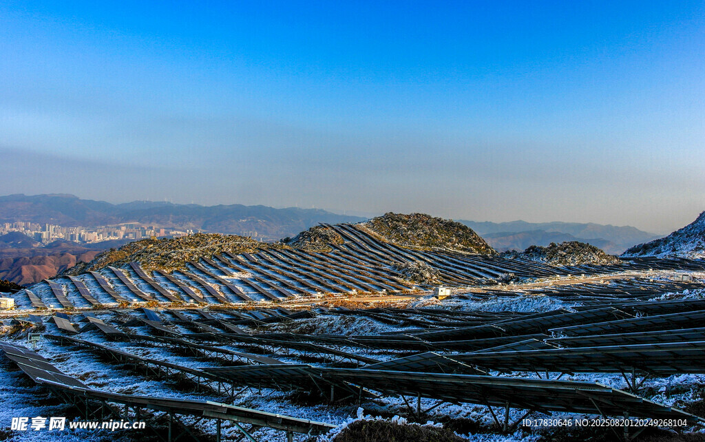 冬日梯田美景