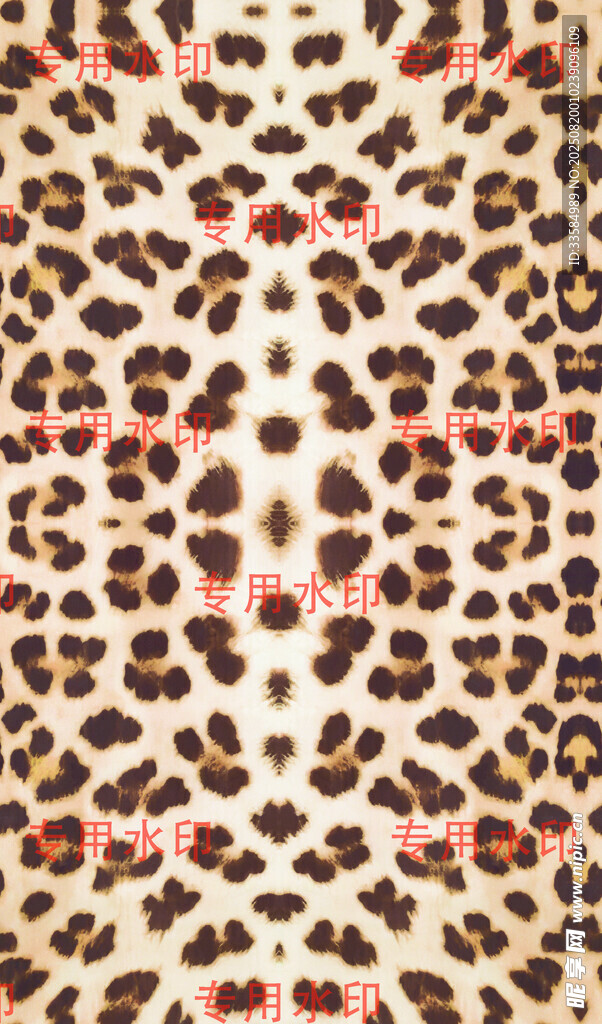 豹紋圖案紋理素材