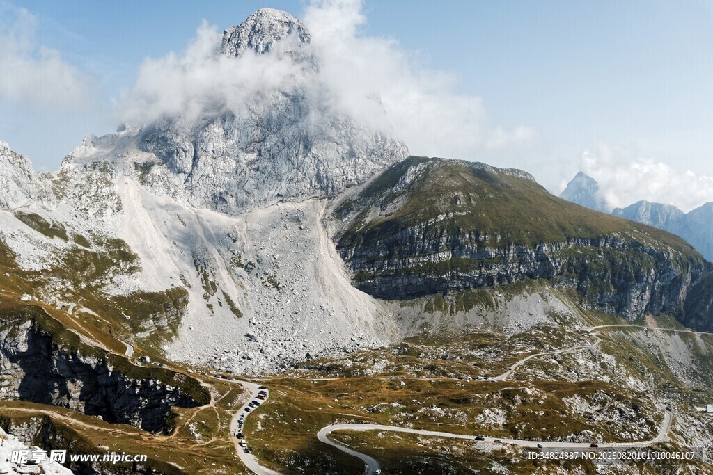 壯麗雪山風景
