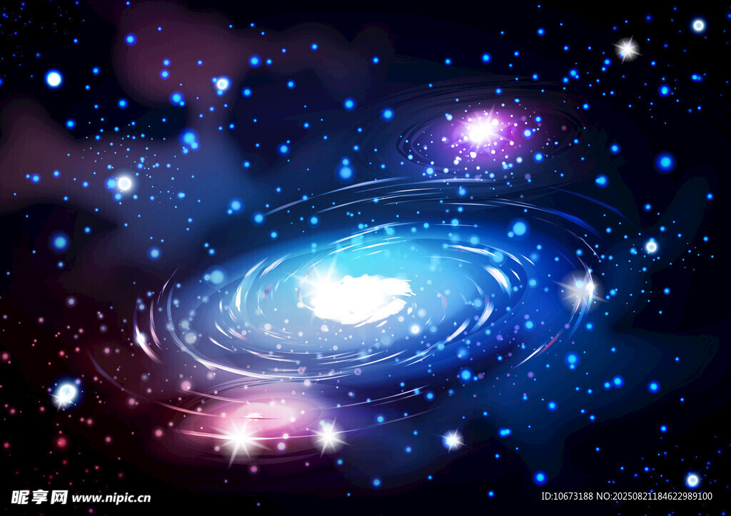 夢幻絢麗的宇宙星系景觀