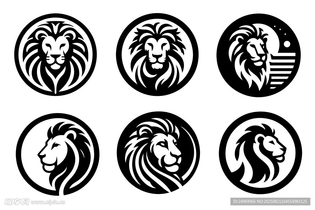 獅子主題標(biāo)志設(shè)計(jì)集合