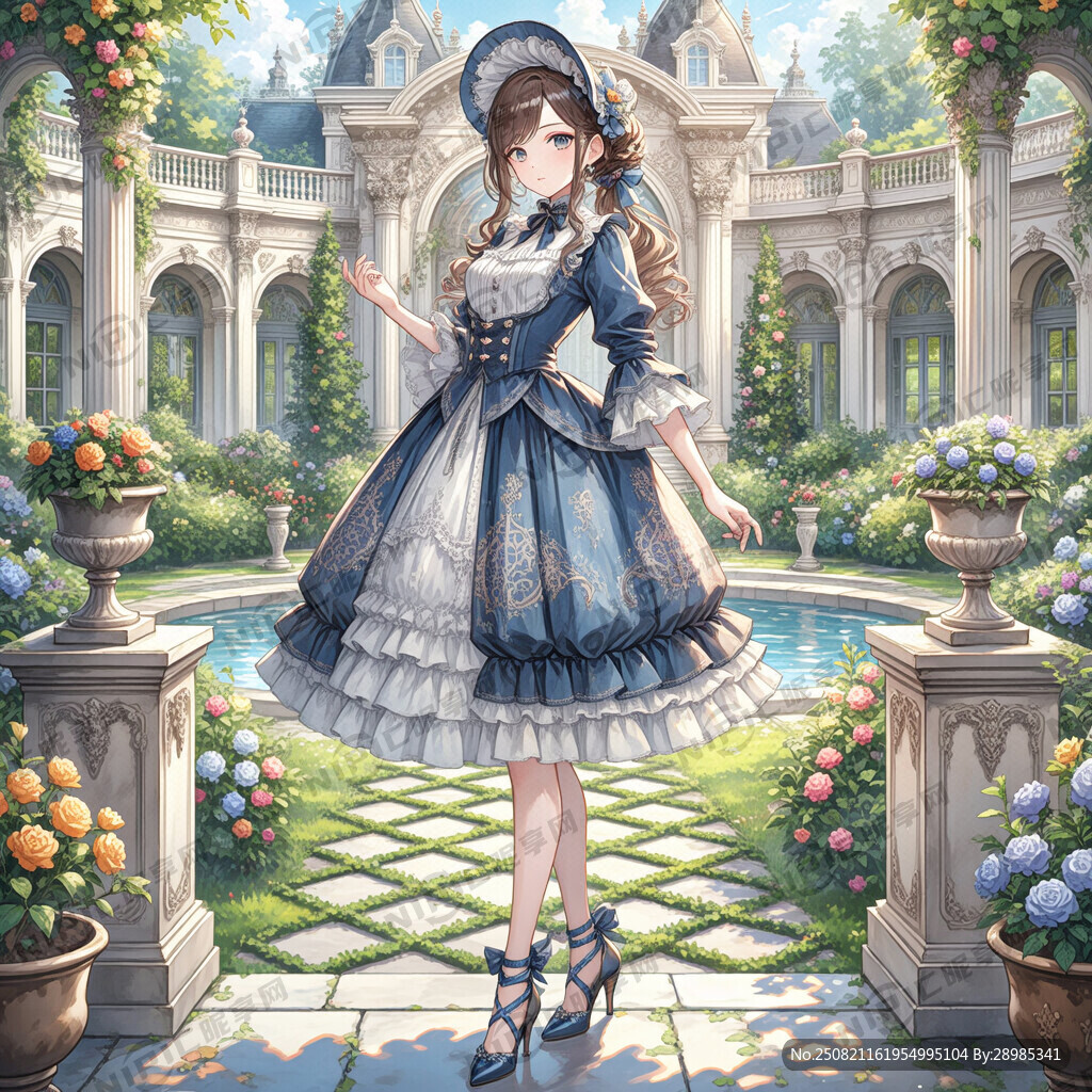 美女  高傲 身材修長 洛麗塔
