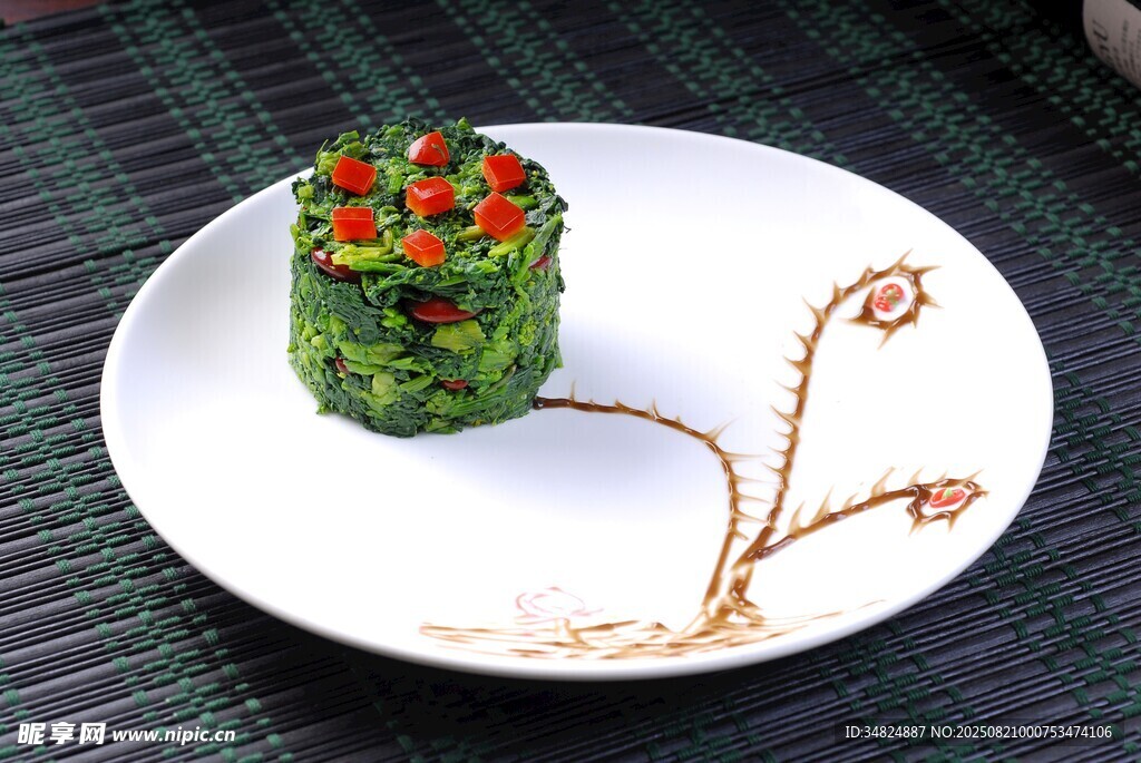 創(chuàng)意蔬菜擺盤藝術(shù)料理