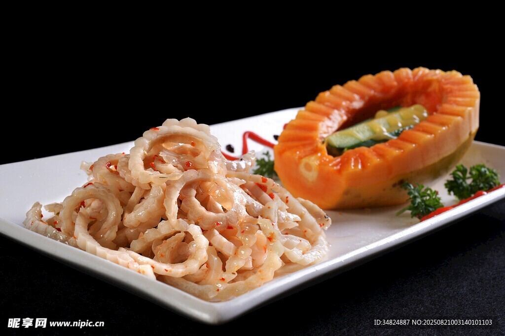 美味魷魚木瓜雙絲