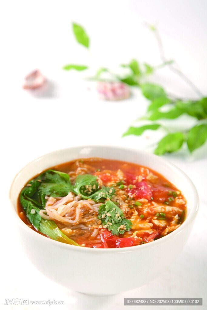 美味營(yíng)養(yǎng)的特色蔬菜湯面