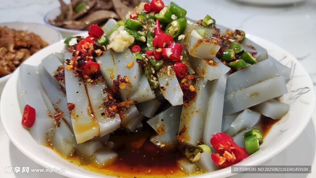 香辣涼拌魔芋豆腐