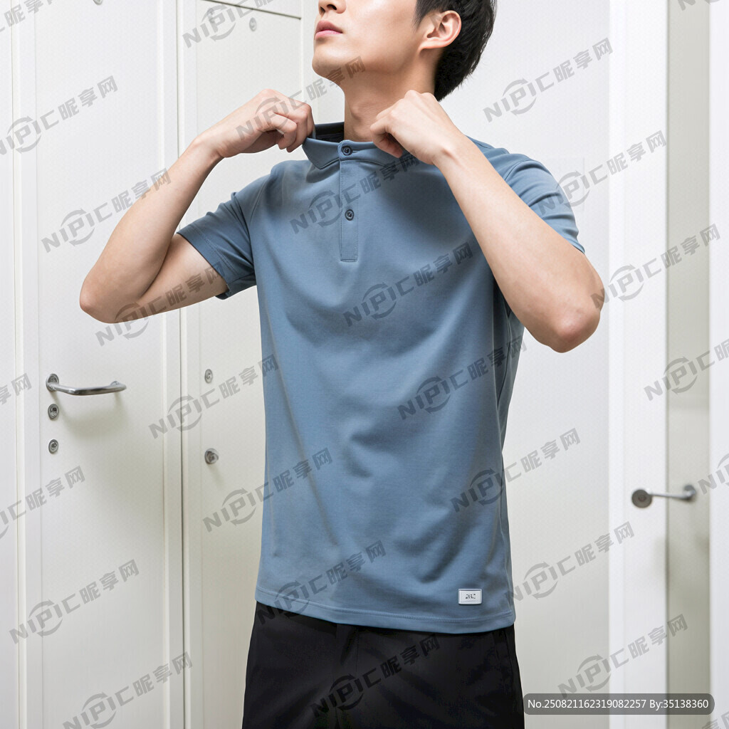 更衣室 更換衣服   白色上衣