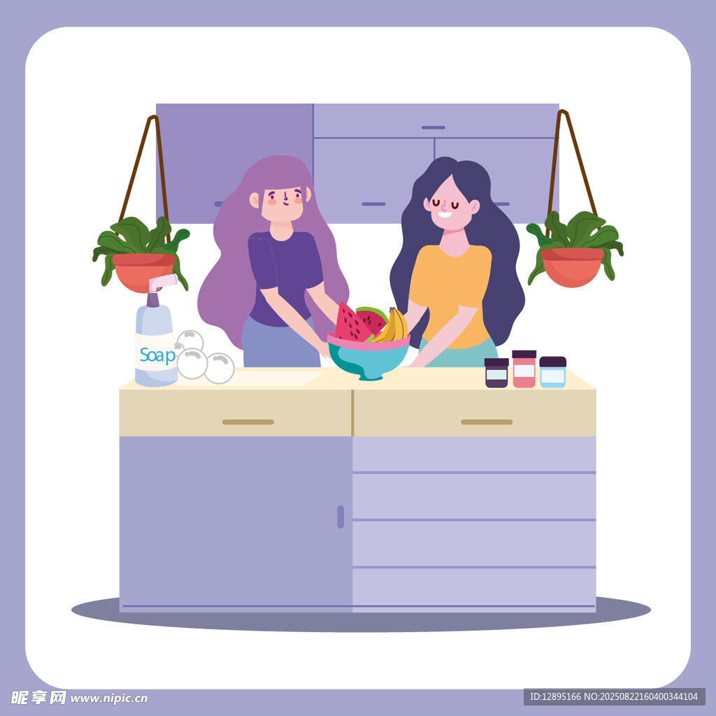 情侶廚房甜蜜共做美食