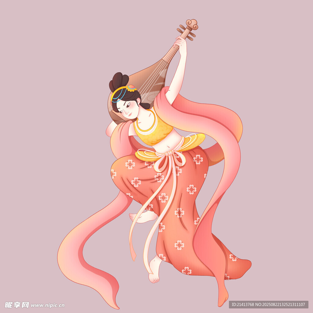 飛天仙女翩翩起舞