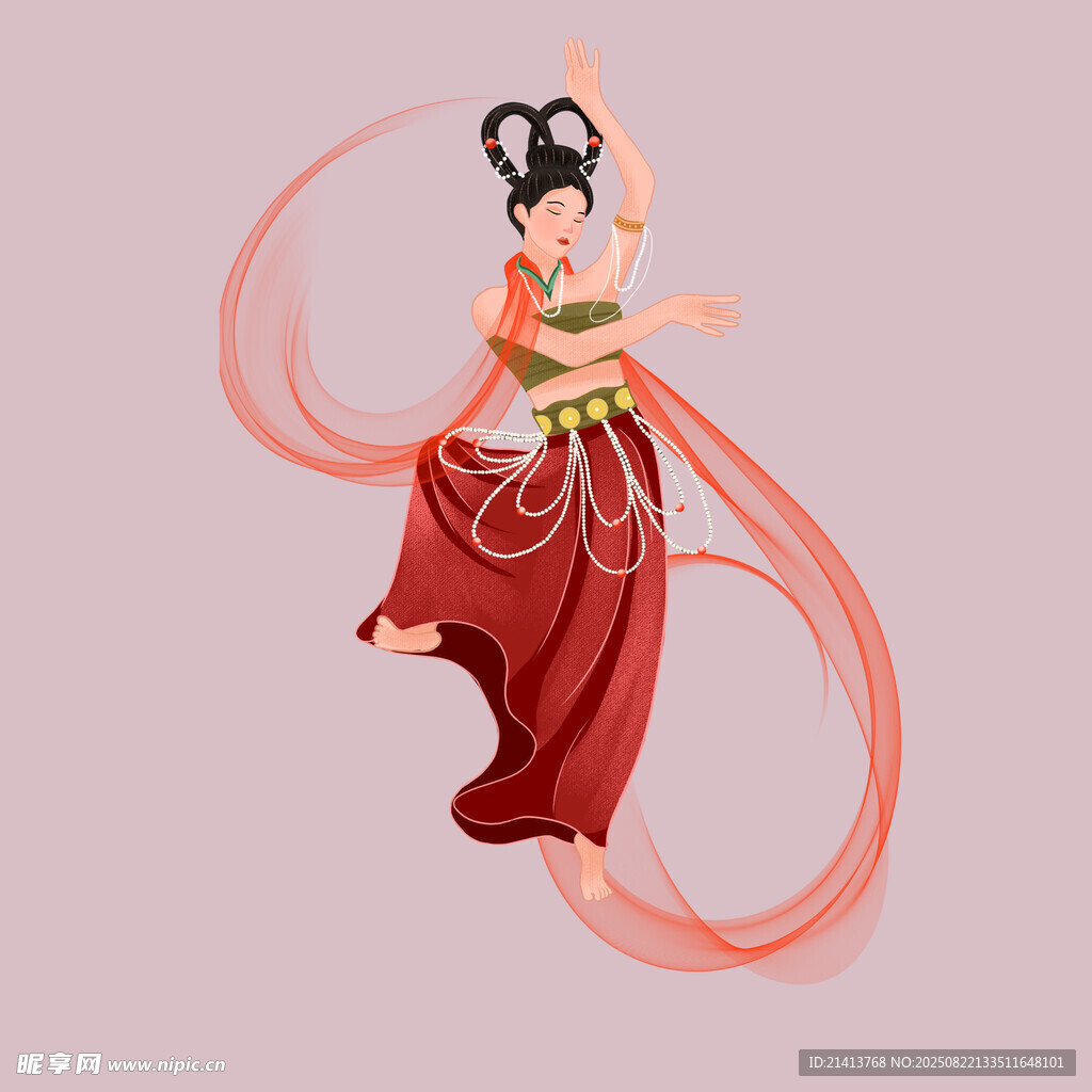飛天神女 曼妙舞姿