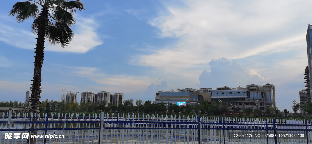 海濱城市風景