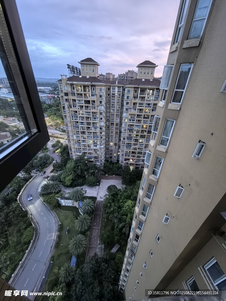 高層視角下的小區(qū)景觀