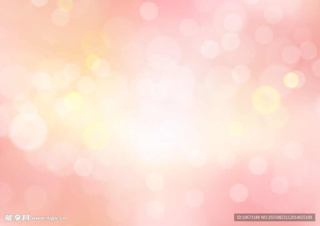 夢(mèng)幻粉色光斑背景圖