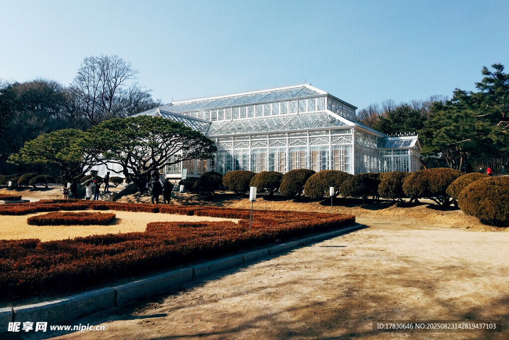 優(yōu)雅溫室花園景觀