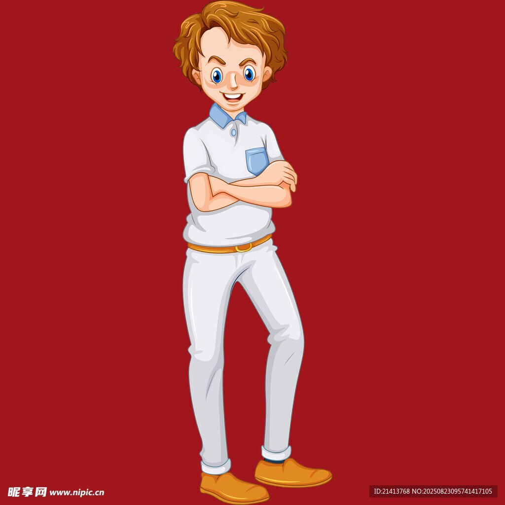 帥氣廚師男孩