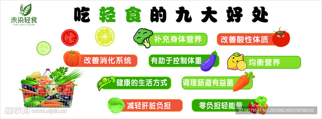 輕食九大好處展示