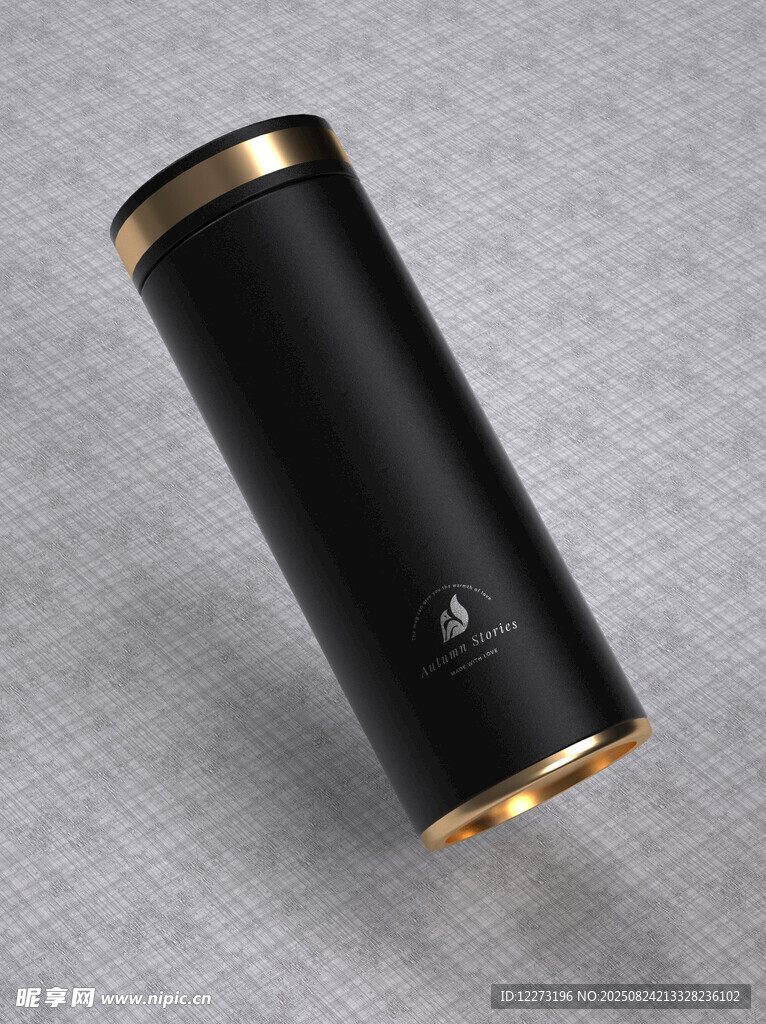 黑色金屬質感圓柱形物件