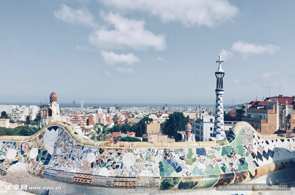 巴塞羅那奎爾公園景觀