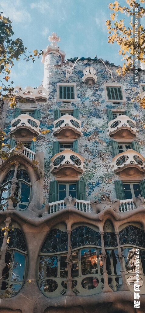 巴塞羅那特色建筑外觀