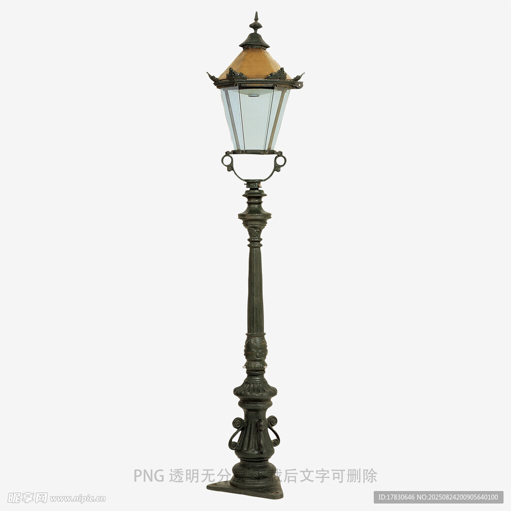復古歐式戶外鐵藝路燈