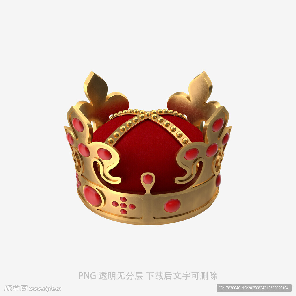 金色雕花皇冠