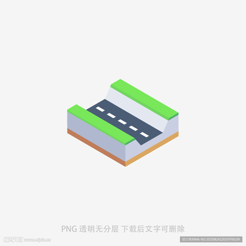 立體交通道路建筑模型