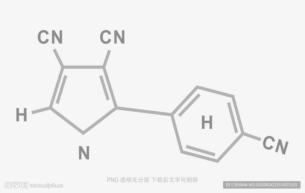 有機(jī)化合物分子結(jié)構(gòu)示意圖