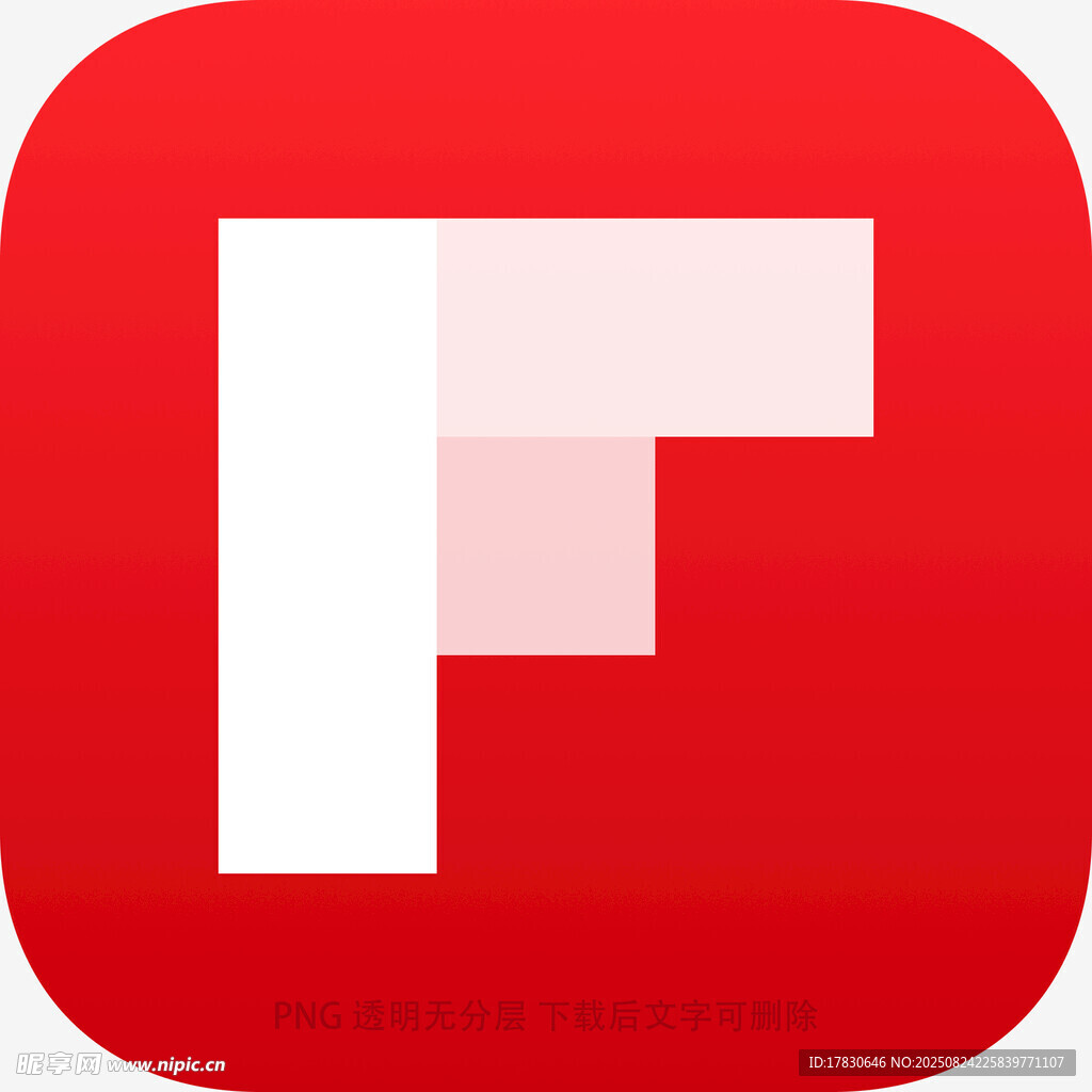 紅色方形F圖標(biāo)