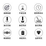 工業(yè)圖標(biāo)金屬圖標(biāo)數(shù)控圖標(biāo)焊