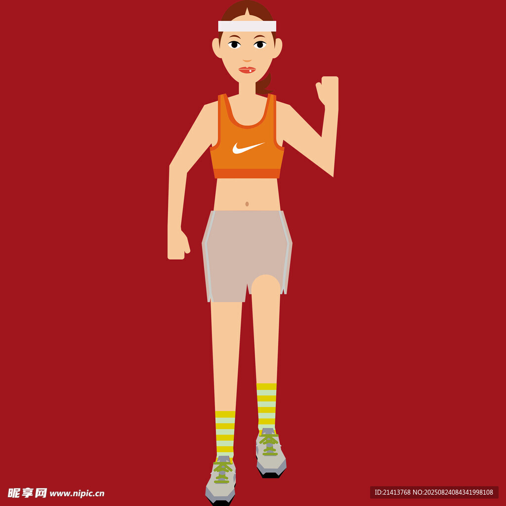 活力運(yùn)動(dòng)女孩