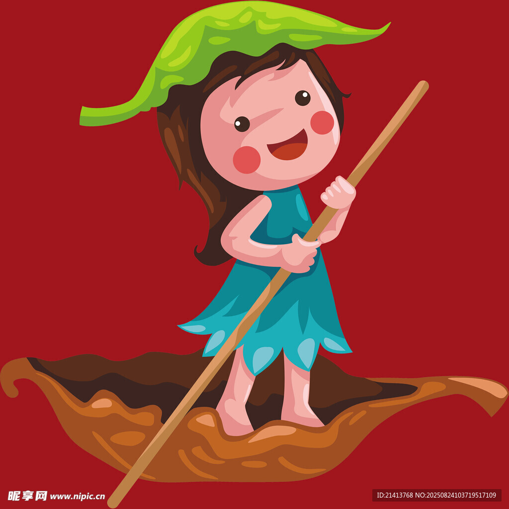 撐船小女孩的奇幻之旅