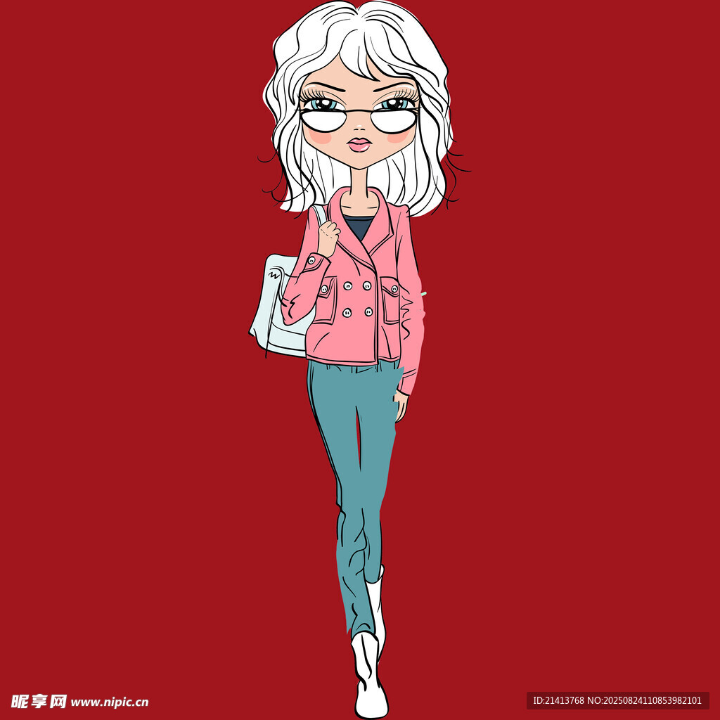 時(shí)尚銀發(fā)女士的優(yōu)雅穿搭