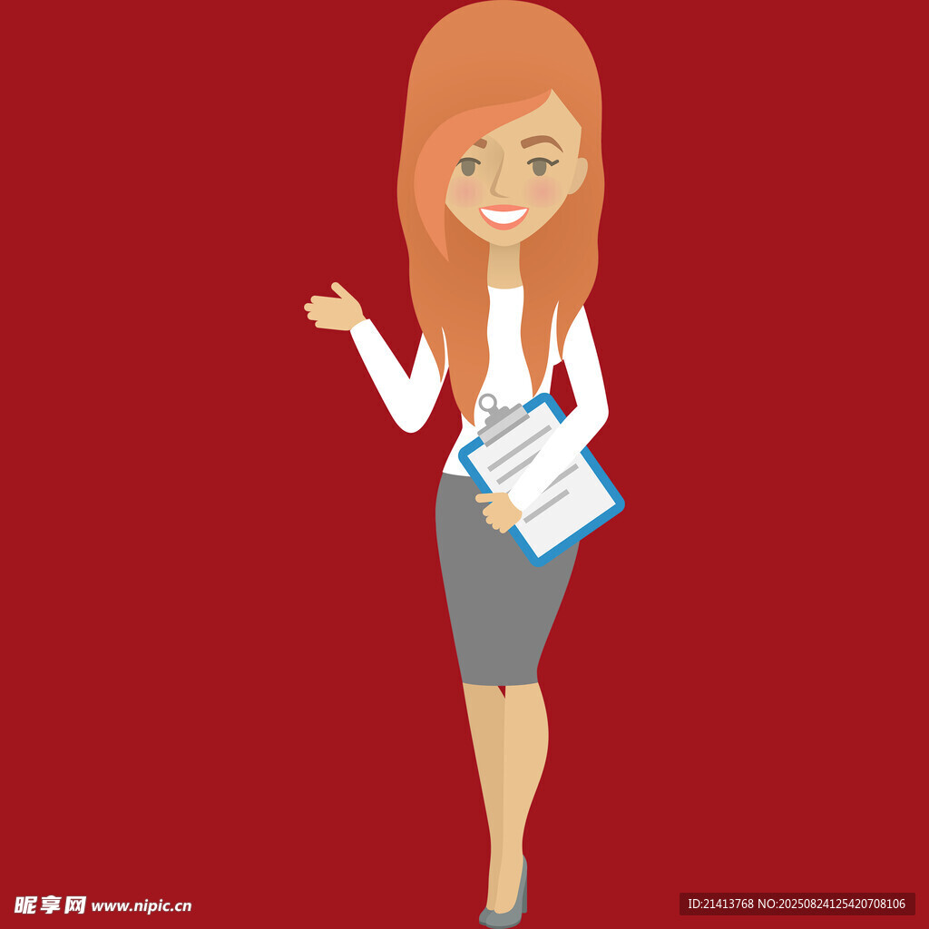 職業(yè)女性展示 優(yōu)雅自信
