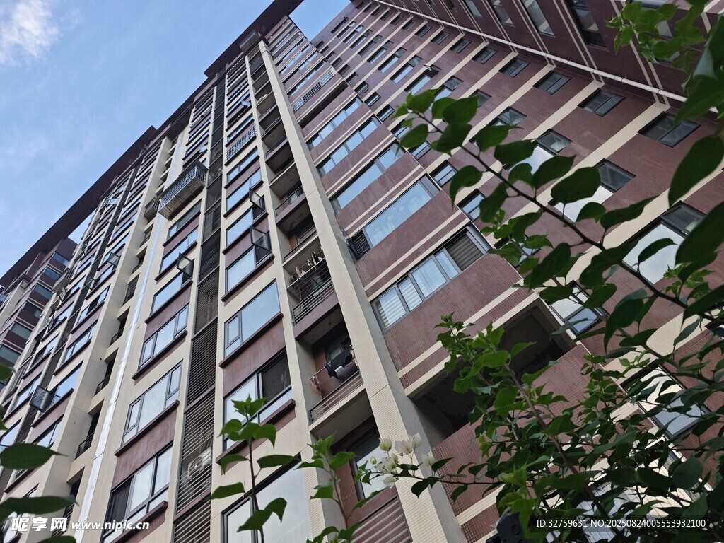 高層住宅樓外觀景觀