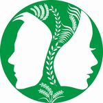 美容院男女側(cè)臉標志logo