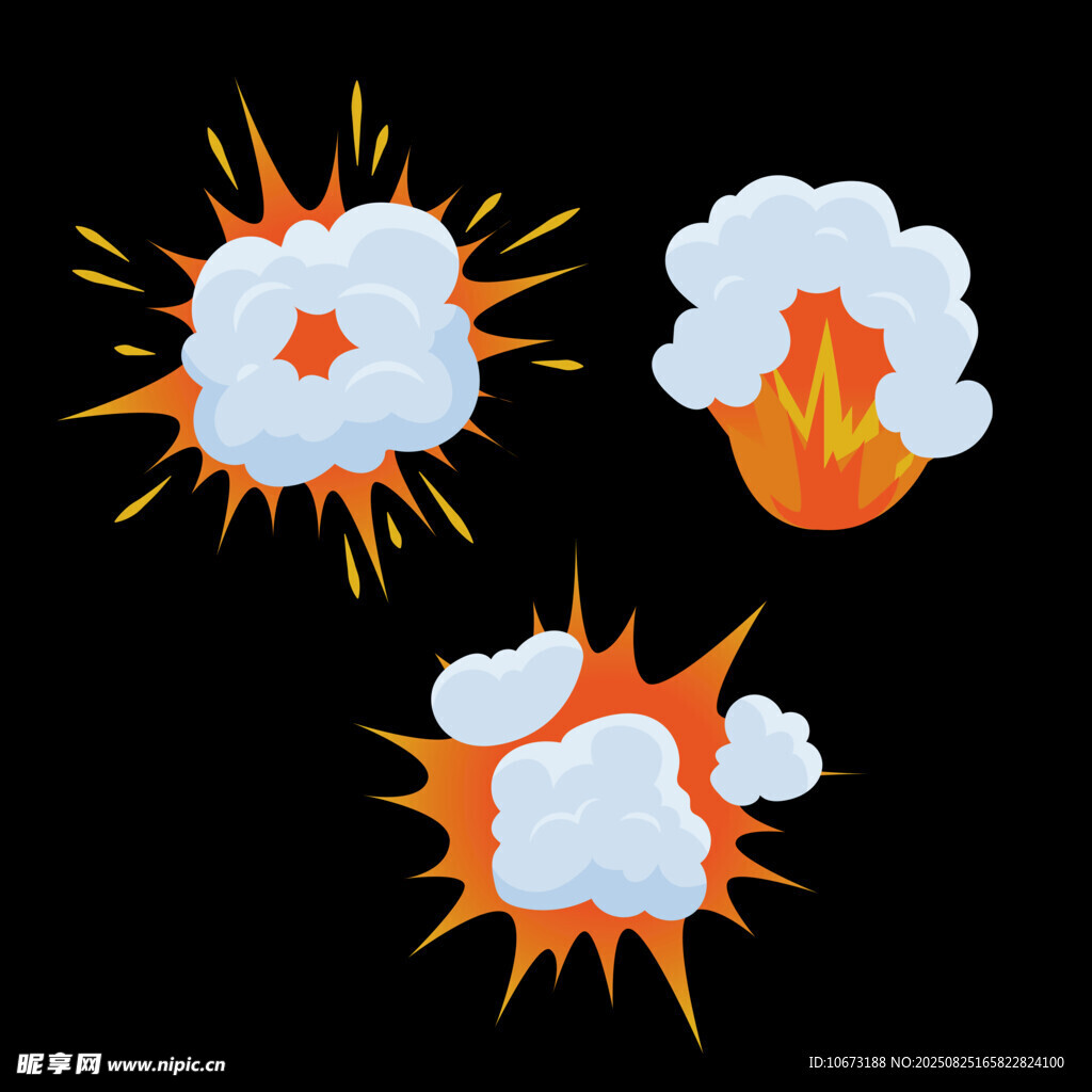 爆炸特效圖案集合