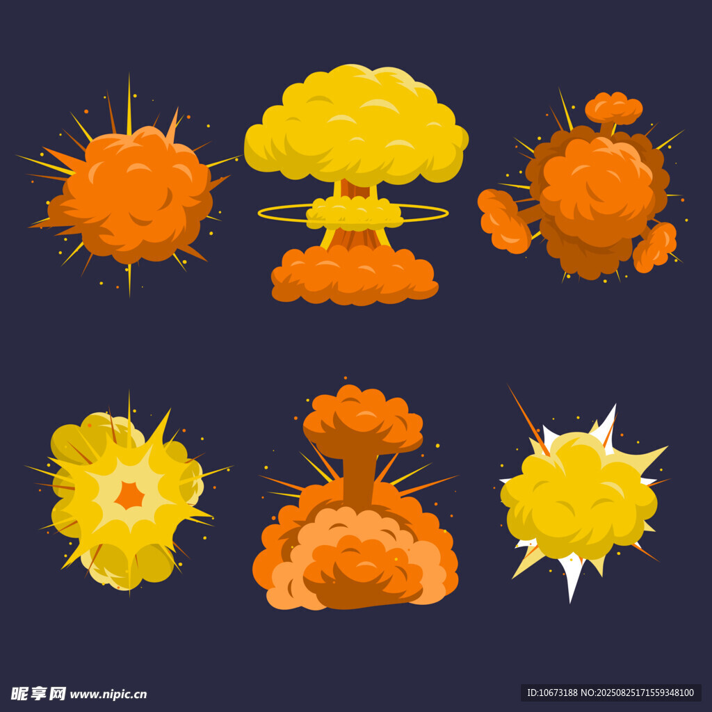 爆炸特效圖案集合