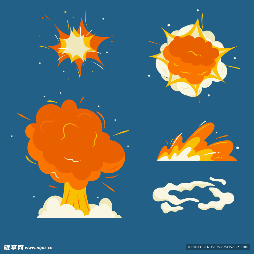 爆炸特效元素集合
