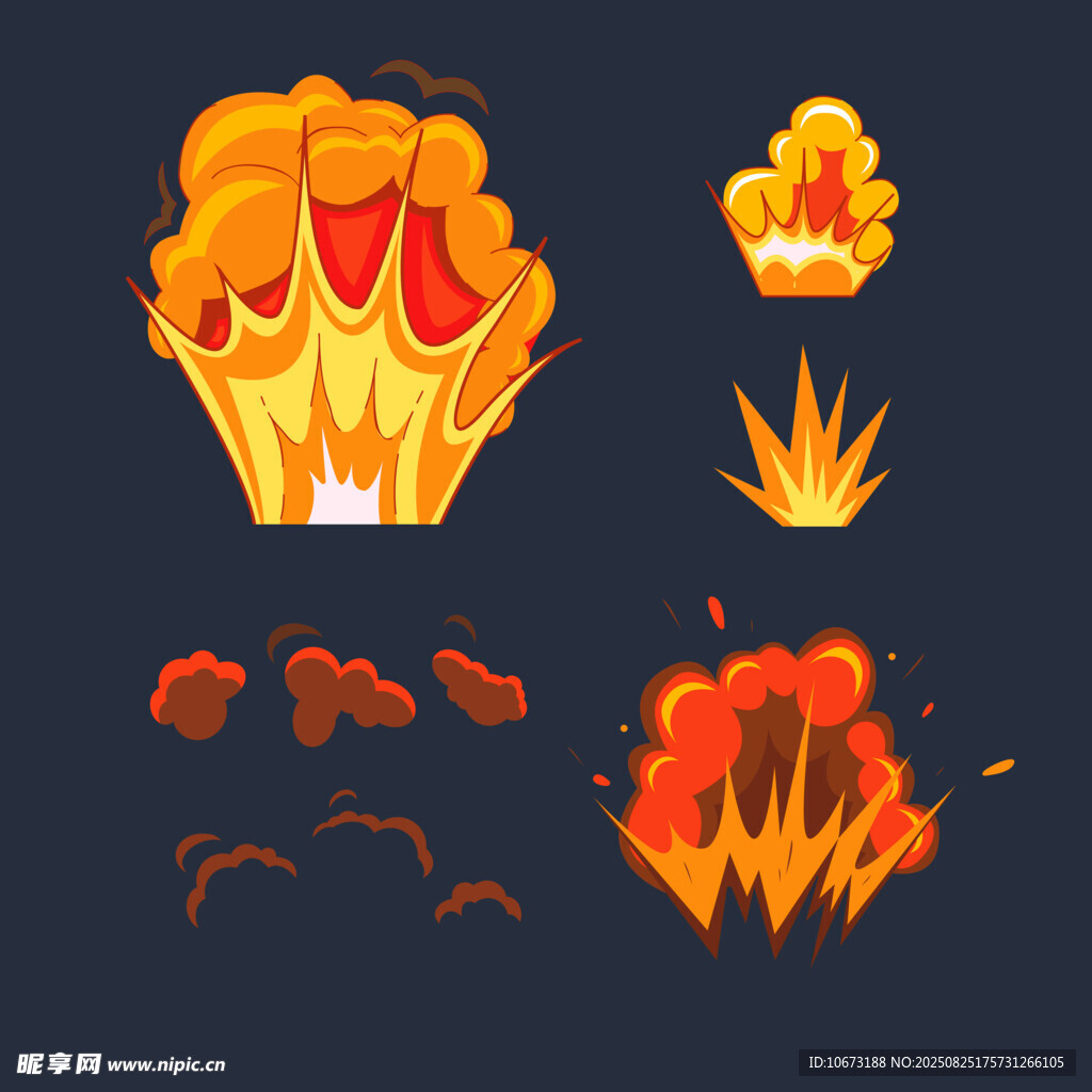 爆炸特效元素集合