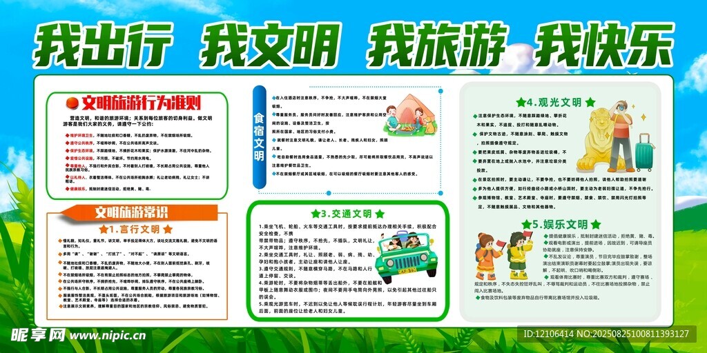 旅行技巧宣傳海報