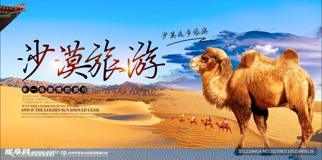 沙漠駱駝開啟奇幻之旅